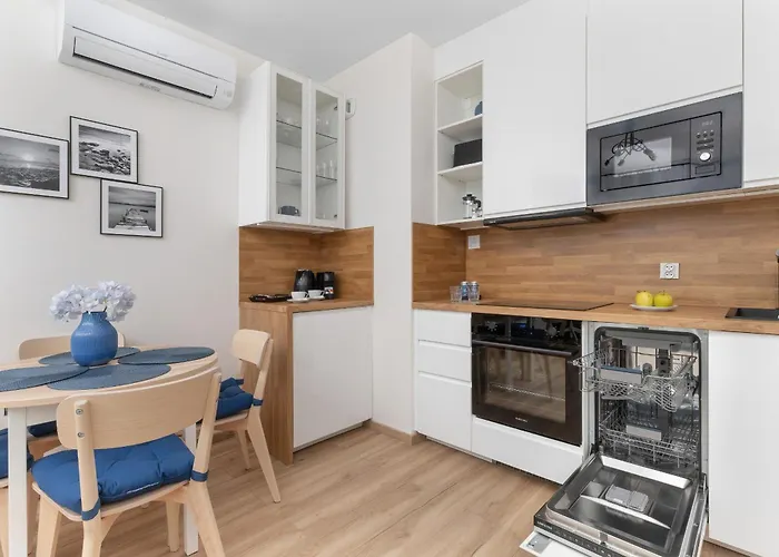 アパート Nowoczesny Z Parkingiem Nowa Letnica By Renters Prestige グダニスク