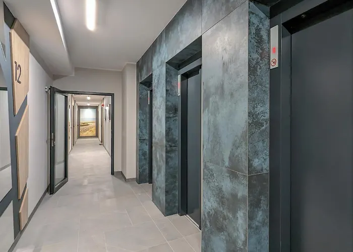 Nowoczesny Z Parkingiem Nowa Letnica By Renters Prestige アパート グダニスク